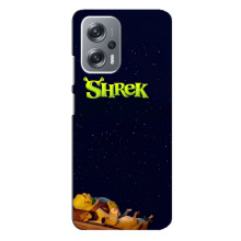 Чехол с мультфильмом Шрек на Xiaomi Redmi Note 12 Pro (5g) – Шрек лого