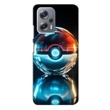 Чехол с Пикачу на Xiaomi Redmi Note 12 Pro (5g) (Мяч Пикачу)