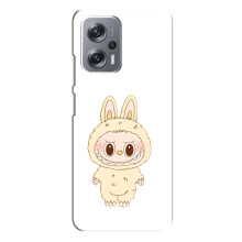 Чехол с принтом Лабубу для Xiaomi Redmi Note 12 Pro (5g) – Бежевый Лабубу