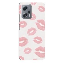 Чехол с розовым рисунком для Xiaomi Redmi Note 12 Pro (5g) (Розовые губы)