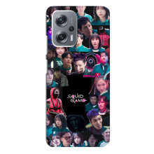 Чохол Гра в кальмара для Xiaomi Redmi Note 12 Pro (5g) – Колаж гра кальмара