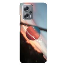 Космические Чехлы для Редми Ноут 12 Про (5G) (VPrint) (Сатурн)