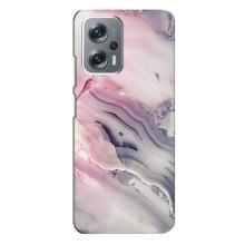 Мраморный чехол на Xiaomi Redmi Note 12 Pro (5g) (VPrint) (Пурпурный Мрамор)