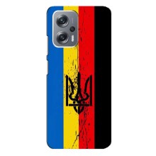 Украинские Чехлы для Xiaomi Redmi Note 12 Pro (5g) с картинкой УПА (AlphaPrint) (Флаг УПА)