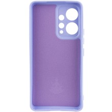 Чохол Silicone Cover Lakshmi Full Camera (AAA) для Xiaomi Redmi Note 12 4G – Бузковий