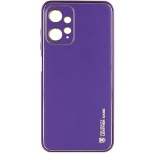 Шкіряний чохол Xshield для Xiaomi Redmi Note 12 4G – Фіолетовий