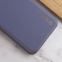 Кожаный чехол Xshield для Xiaomi Redmi Note 12 4G – Серый
