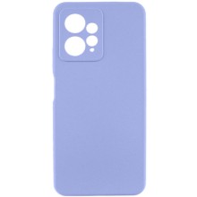 Чохол Silicone Cover Lakshmi Full Camera (AAA) для Xiaomi Redmi Note 12 4G (Бузковий)