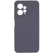 Чехол Silicone Cover Lakshmi Full Camera (AAA) with Logo для Xiaomi Redmi Note 12 4G – Серый