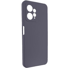 Чохол Silicone Cover Lakshmi Full Camera (AAA) with Logo для Xiaomi Redmi Note 12 4G – Сірий