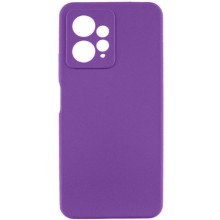 Чехол Silicone Cover Lakshmi Full Camera (AAA) для Xiaomi Redmi Note 12 4G – Фиолетовый