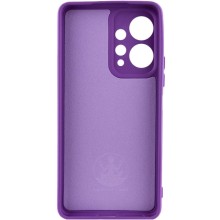 Чехол Silicone Cover Lakshmi Full Camera (AAA) для Xiaomi Redmi Note 12 4G – Фиолетовый