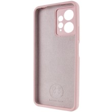 Чохол Silicone Cover Lakshmi Full Camera (AAA) with Logo для Xiaomi Redmi Note 12 4G – Рожевий