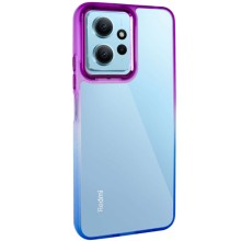 Чехол TPU+PC Fresh sip series для Xiaomi Redmi Note 12 4G – Синий