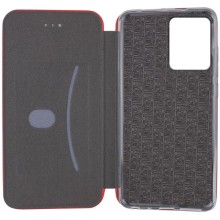 Кожаный чехол-книжка Classy для Xiaomi Redmi Note 12 4G – Красный