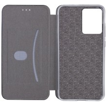 Кожаный чехол-книжка Classy для Xiaomi Redmi Note 12 4G – Темно-синий