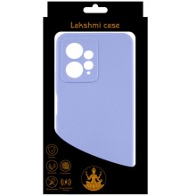 Чохол Silicone Cover Lakshmi Full Camera (AAA) with Logo для Xiaomi Redmi Note 12 4G – Бузковий