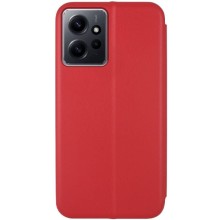Кожаный чехол-книжка Classy для Xiaomi Redmi Note 12 4G – Красный