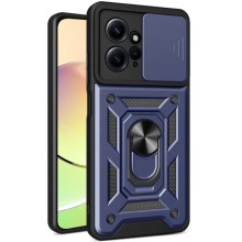 Ударопрочный чехол Camshield Serge Ring для Xiaomi Redmi Note 12 4G – Синий