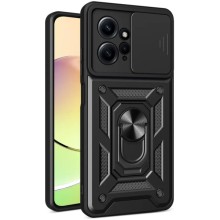 Ударопрочный чехол Camshield Serge Ring для Xiaomi Redmi Note 12 4G – Черный
