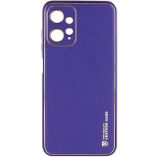 Кожаный чехол Xshield для Xiaomi Redmi Note 12 4G – Фиолетовый