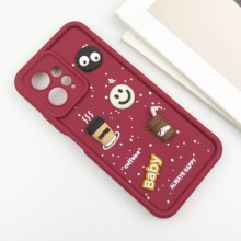 Чехол TPU Toys Case для Xiaomi Redmi Note 12 4G – Красный