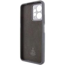 Чехол Silicone Cover Lakshmi Full Camera (AA) with logo для Xiaomi Redmi Note 12 4G – Черный