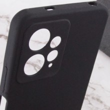 Чехол Silicone Cover Lakshmi Full Camera (AA) with logo для Xiaomi Redmi Note 12 4G – Черный