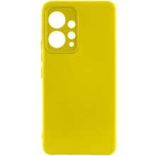 Чехол TPU GETMAN Liquid Silk Full Camera для Xiaomi Redmi Note 12 4G (Желтый)