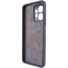 Чохол Silicone Cover Lakshmi Full Camera (AAA) для Xiaomi Redmi Note 12 4G – Темно-синій
