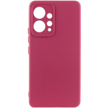 Чохол Silicone Cover Lakshmi Full Camera (AA) для Xiaomi Redmi Note 12 4G (Бордовий)