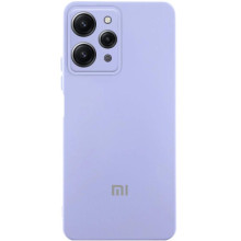 Чохол Silicone Cover Lakshmi Full Camera (AA) with logo для Xiaomi Redmi Note 12 4G – Бузковий