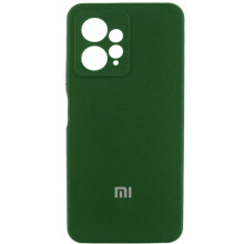 Чохол Silicone Cover Lakshmi Full Camera (AA) with logo для Xiaomi Redmi Note 12 4G – Зелений