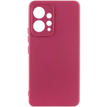Чехол Silicone Cover Ummi Lakshmi Full Camera (AA) для Xiaomi Redmi Note 12 4G – Бордовый