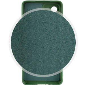 Чехол Silicone Cover Lakshmi Full Camera (AAA) для Xiaomi Redmi Note 12 4G – Зеленый