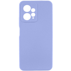 Чехол Silicone Cover Lakshmi Full Camera (AAA) для Xiaomi Redmi Note 12 4G (Сиреневый)