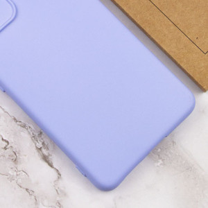 Чехол Silicone Cover Lakshmi Full Camera (AAA) для Xiaomi Redmi Note 12 4G – Сиреневый