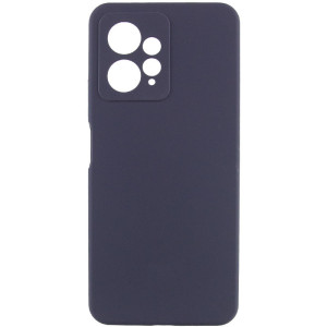 Чехол Silicone Cover Lakshmi Full Camera (AAA) для Xiaomi Redmi Note 12 4G (Темно-синий)
