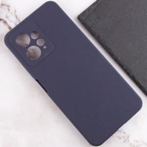 Чехол Silicone Cover Lakshmi Full Camera (AAA) для Xiaomi Redmi Note 12 4G – Темно-синий
