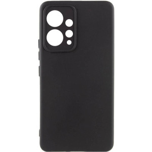 Чехол TPU GETMAN Liquid Silk Full Camera для Xiaomi Redmi Note 12 4G (Черный)