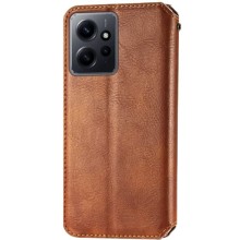 Шкіряний чохол книжка GETMAN Cubic (PU) для Xiaomi Redmi Note 12 4G – undefined