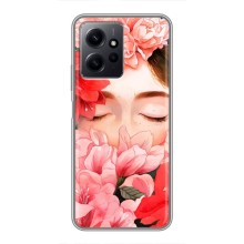 Чехлы (ART) Цветы на Xiaomi Redmi Note 12 (VPrint) (Очі в квітах)