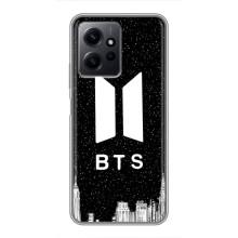 Чехлы BTS для Xiaomi Redmi Note 12 (AlphaPrint) – БТС Лого
