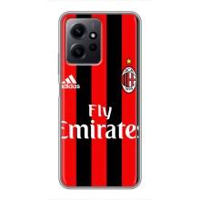 Чехлы для Xiaomi Redmi Note 12 (VPrint) - Футбольные клубы (Milan)