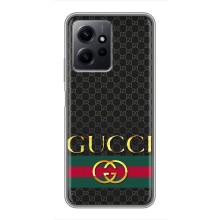 Чехлы ГУЧЧИ для Редми Ноут 12 (AlphaPrint) (Gucci оригинал)