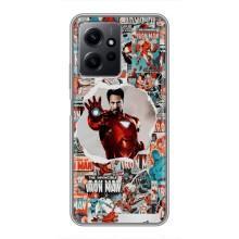 Чехлы с героями Марвел Xiaomi Redmi Note 12 (VPrint)