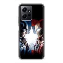 Чехлы с героями Марвел Xiaomi Redmi Note 12 (VPrint)
