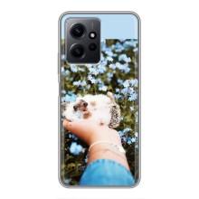 Чохли з зображенням різних тварин на Xiaomi Redmi Note 12 (Їжачок в руці)