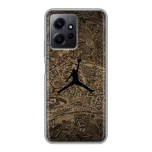Чехлы для Xiaomi Redmi Note 12 - с картинкой JORDAN (AlphaPrint) (Logo Jordan)
