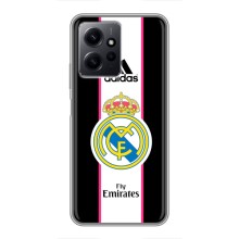 Чехол для Xiaomi Redmi Note 12 с принтом (Лого Real Madrid)